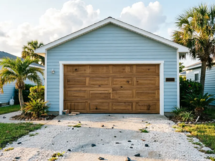 Residential garage door in Jupiter